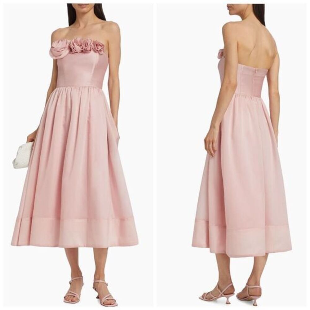 As It May Seren Fit-And-Flare Midi-Dress XXS / Size 0